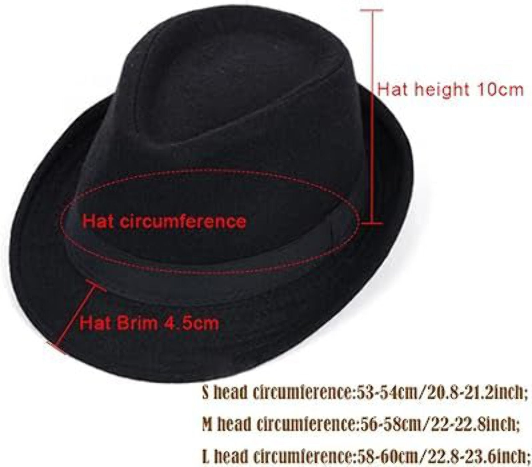 Straw Panama Fedora Hat