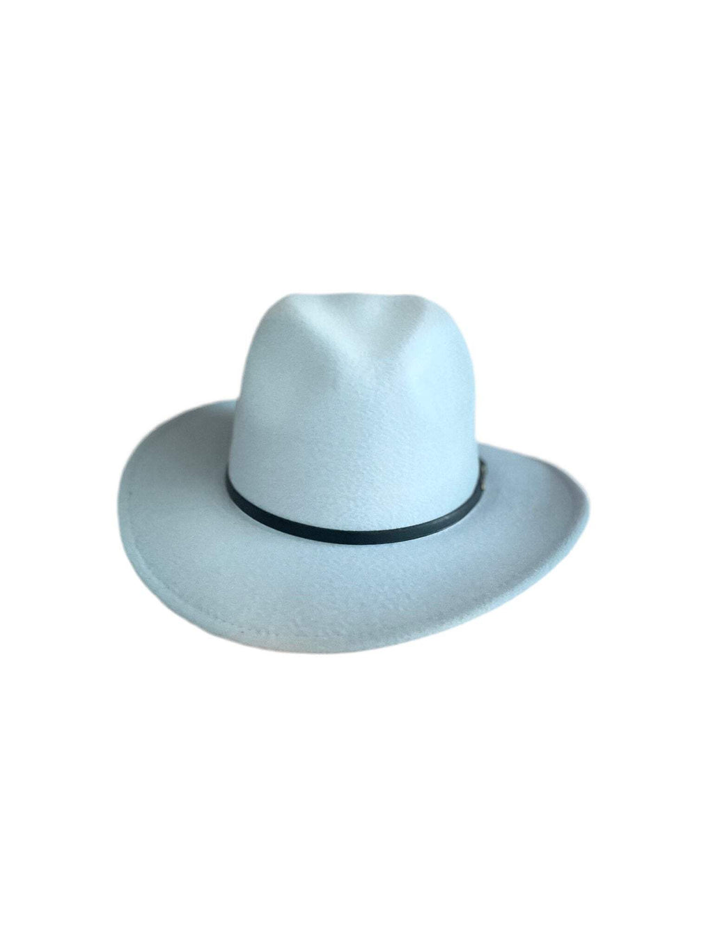 Red Bottom Fedora Felt Hat