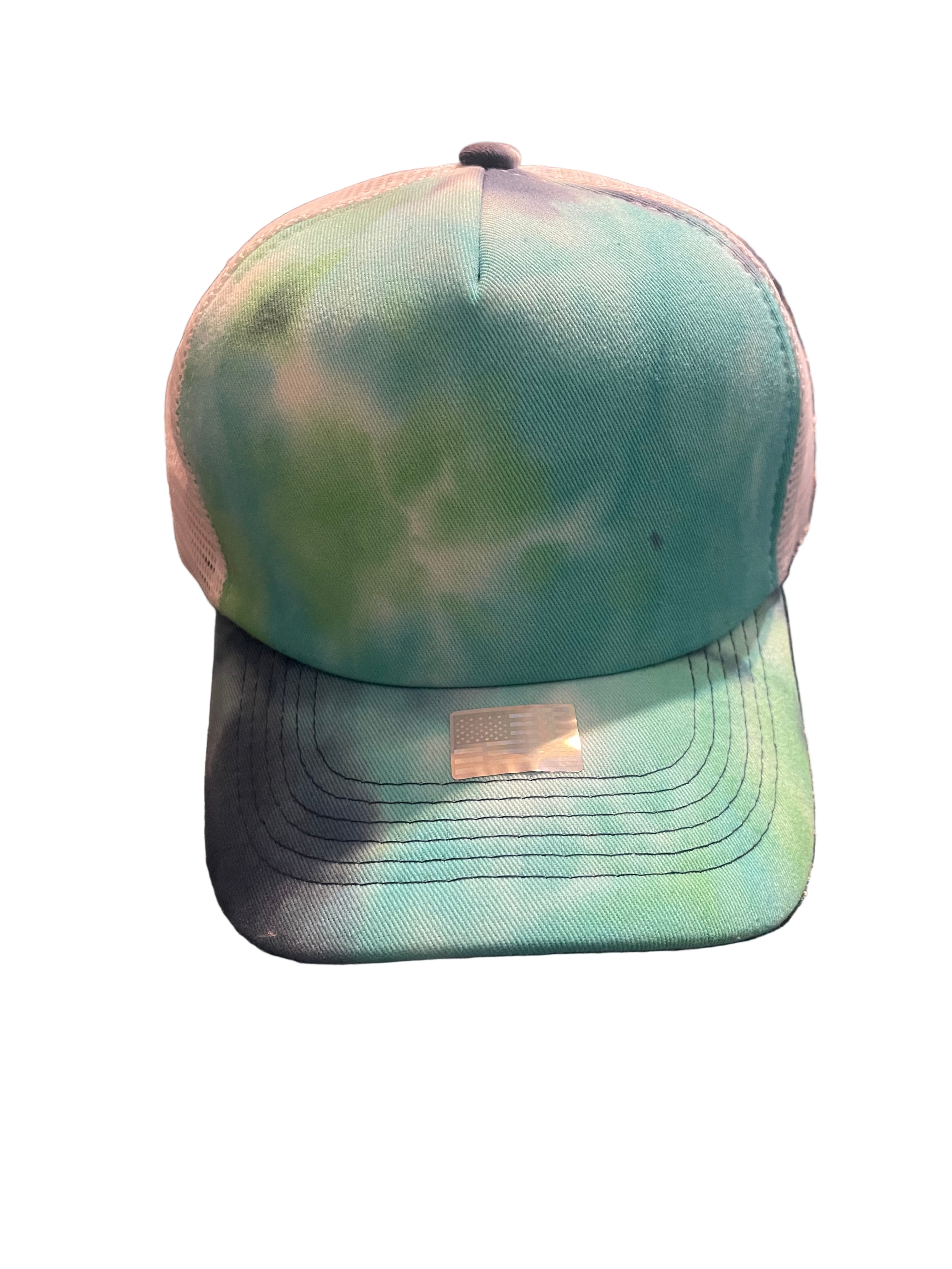 Tie Dye Trucker Mesh Cap