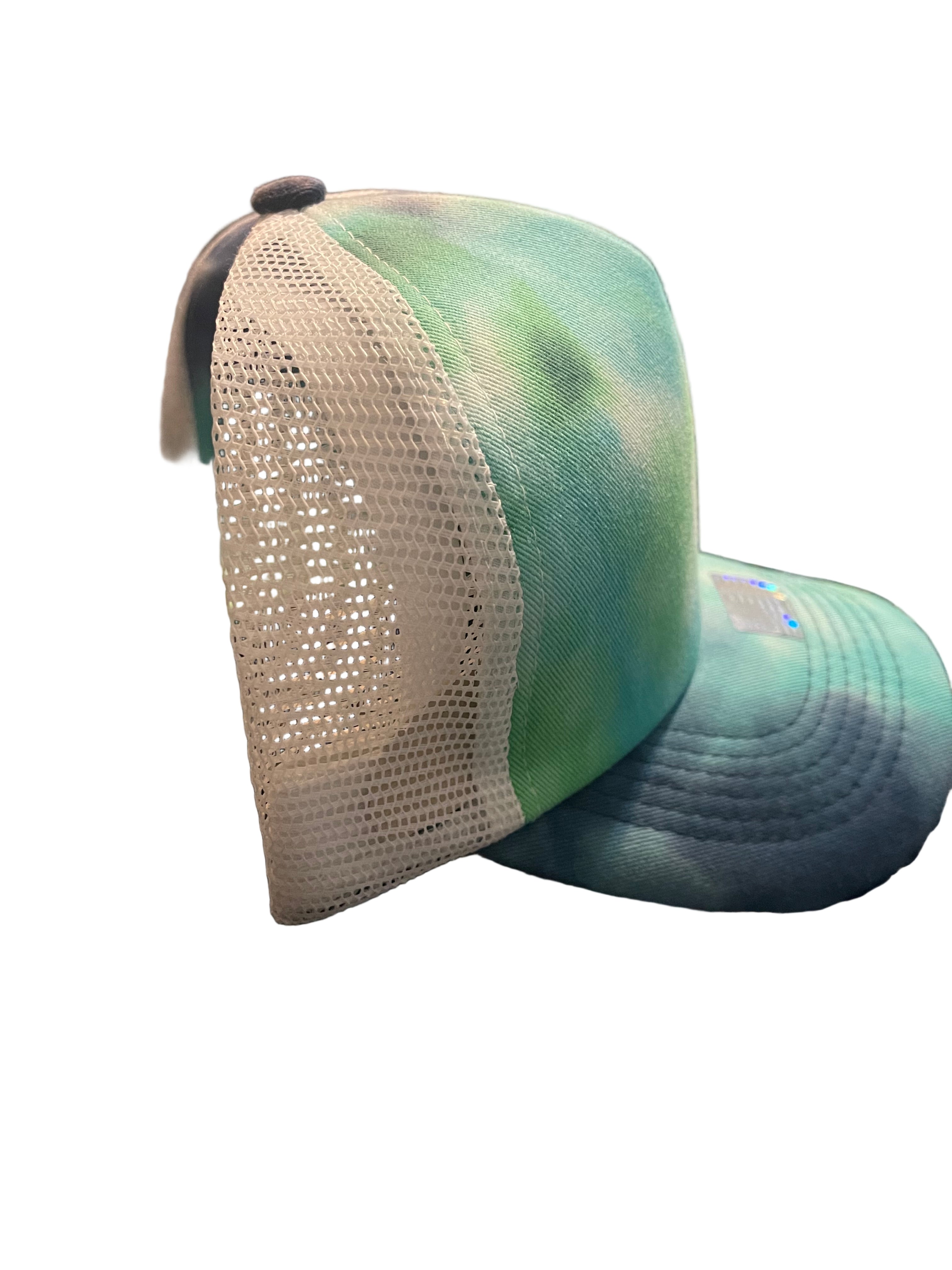 Tie Dye Trucker Mesh Cap