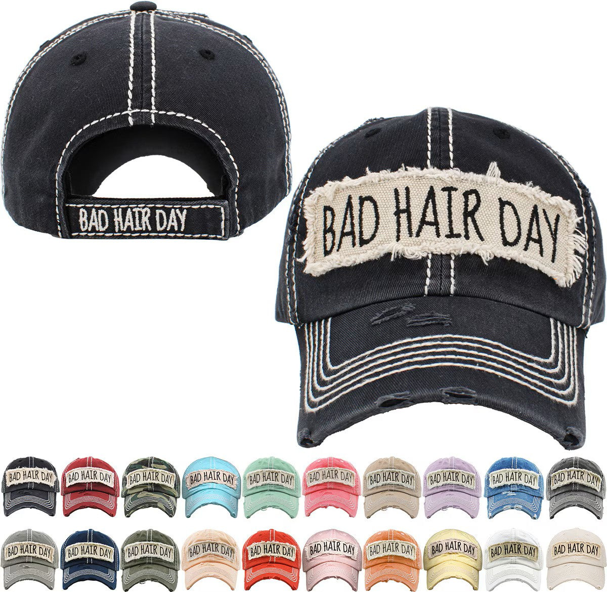 Bad Hair Day Cap