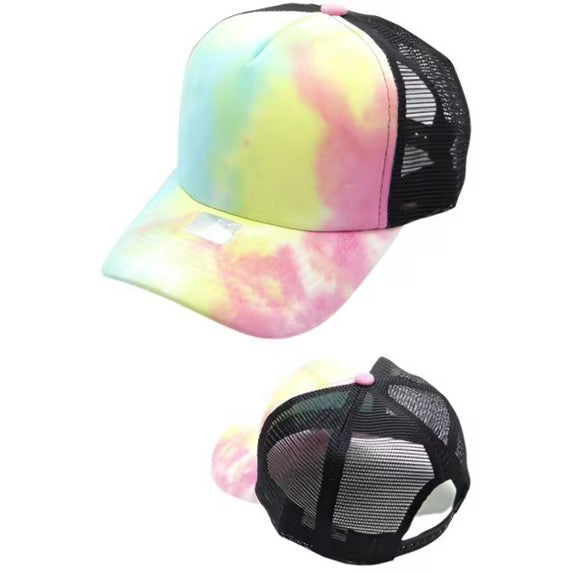 Tie Dye Trucker Mesh Cap
