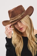 STYLINE Heritage Worn Shapable Cowboy/Fedora Hat