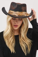 STYLINE Heritage Worn Shapable Cowboy/Fedora Hat